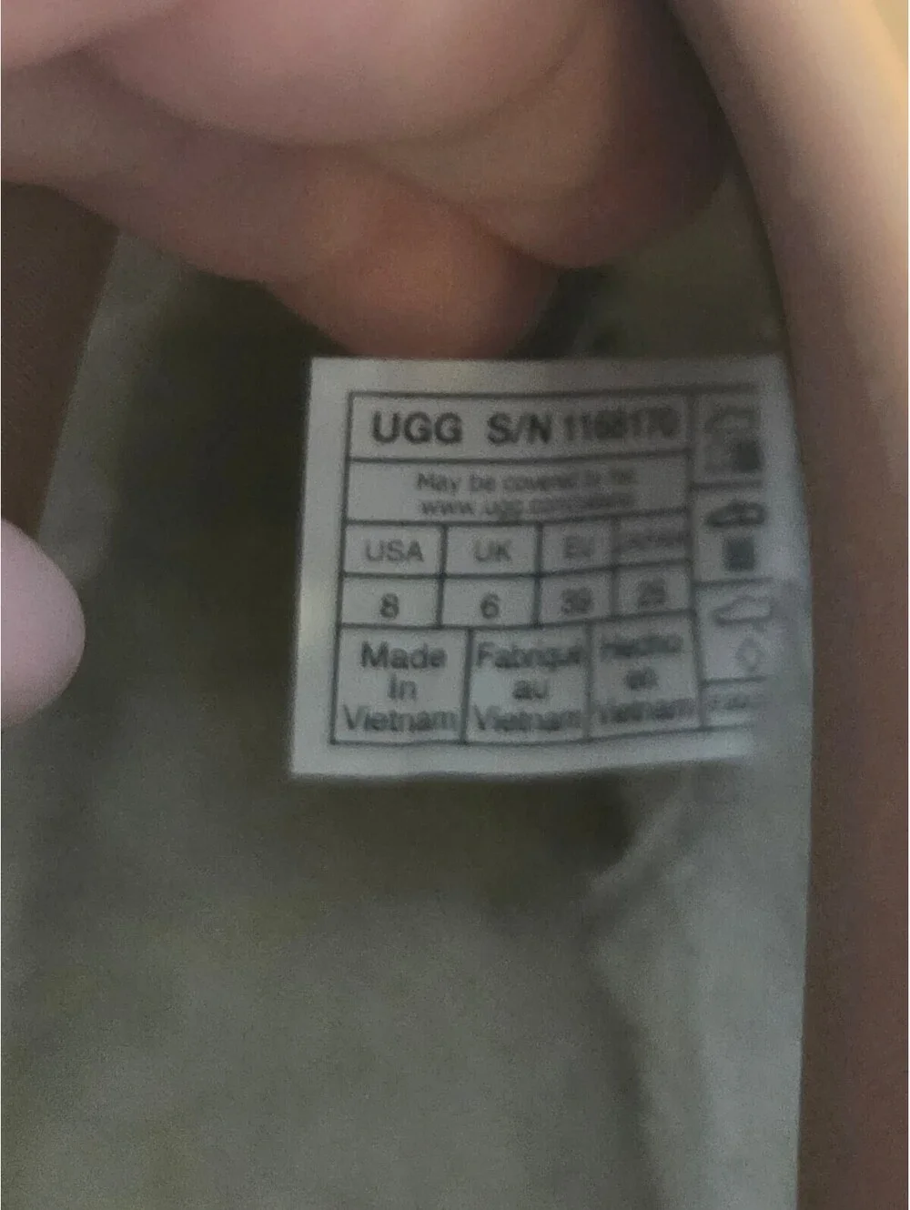 UGG new box